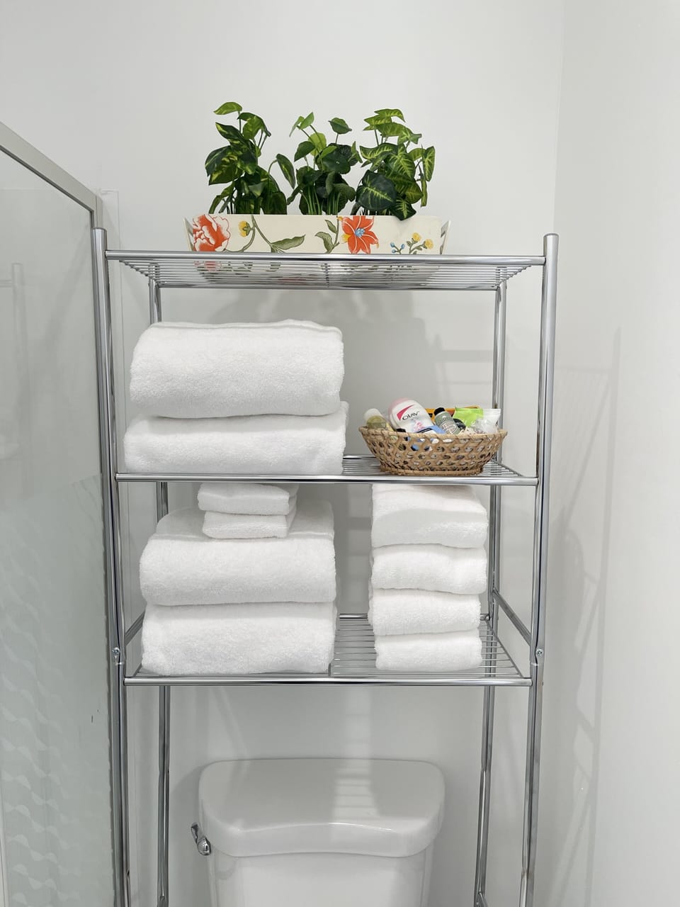 Towels in the bathroom