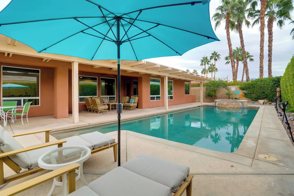 Cathedral City Vacation Rental | 4BR | 4BA | Step-Free Access | 3,388 Sq Ft