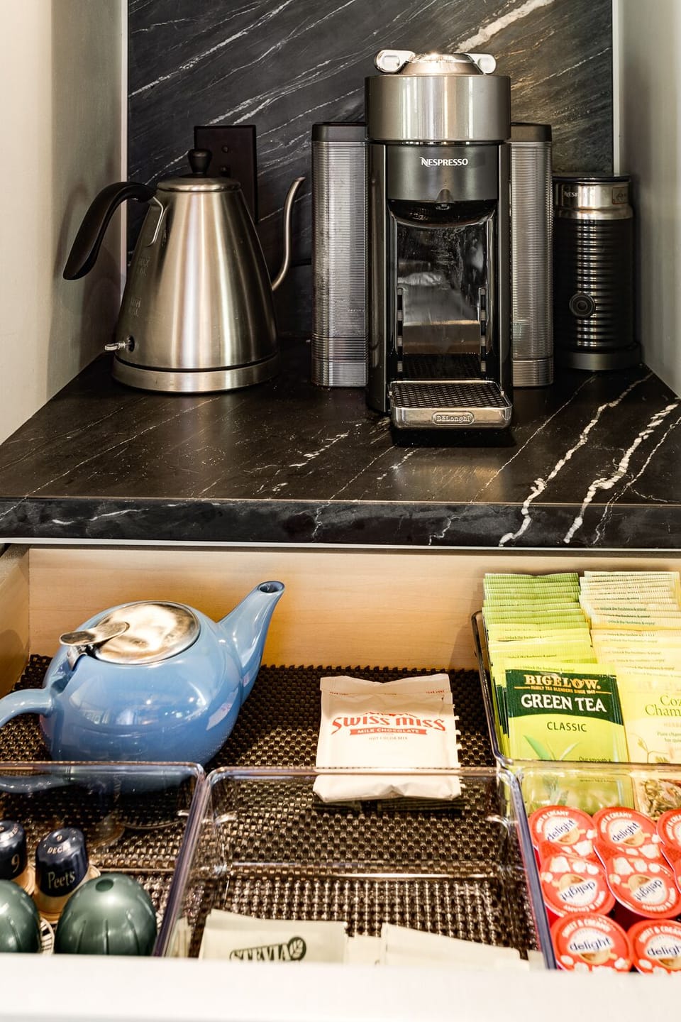 Coffee & tea drawer