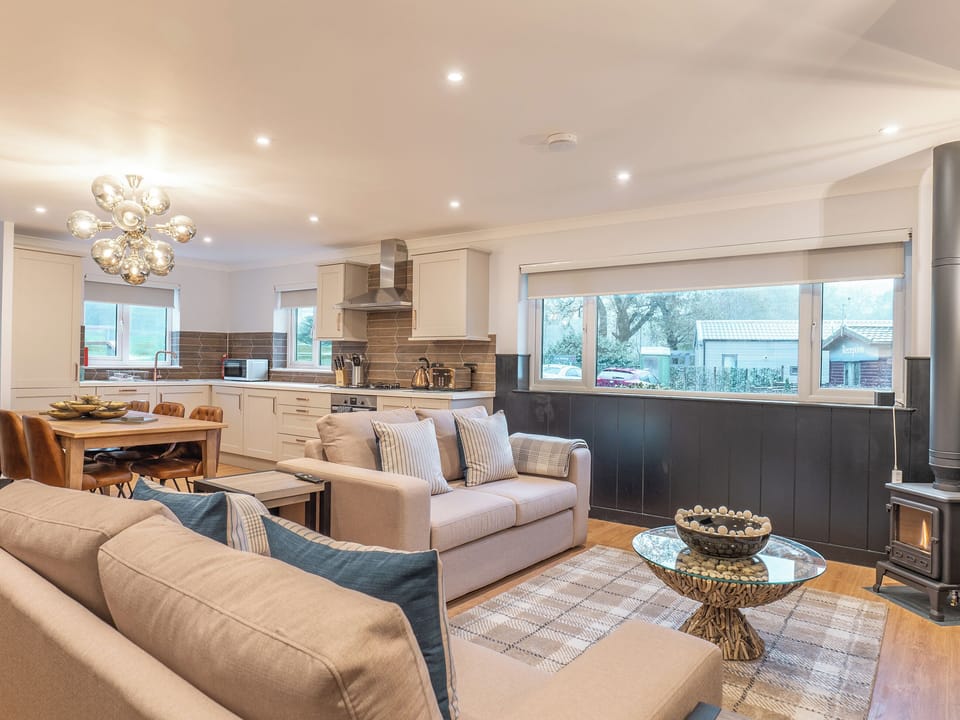 Open plan living space | Eachaig Cottage - Stratheck Holiday Cottages, Near Dunoon