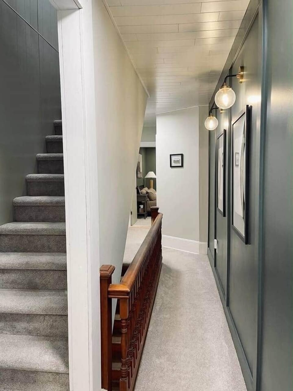 2nd Floor Hallway and 3rd Floor Staircase