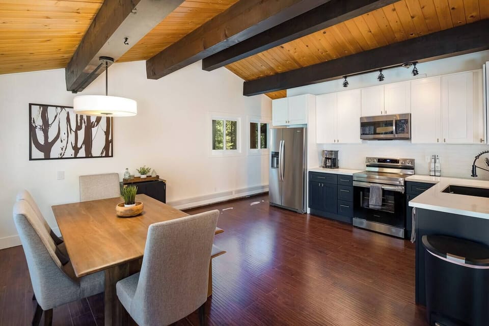 Open concept kitchen/dining area--this is family & friend time!