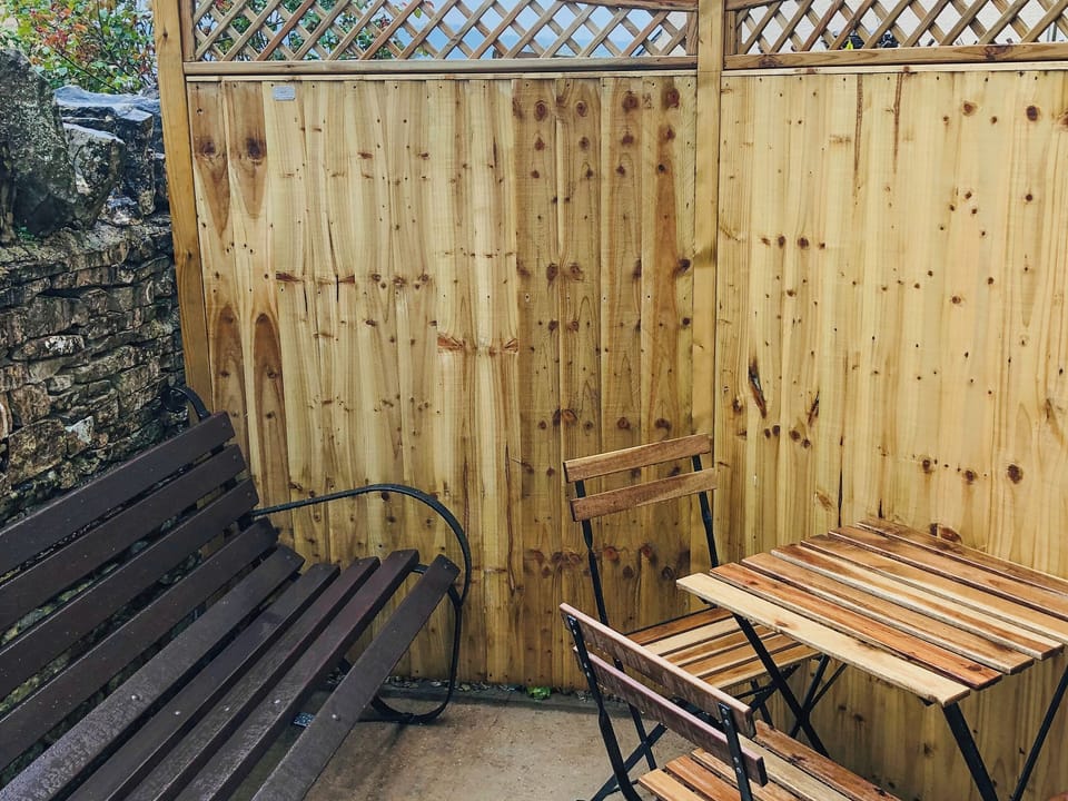 Sitting-out-area | The Street Cottage, Uley, near Dursley
