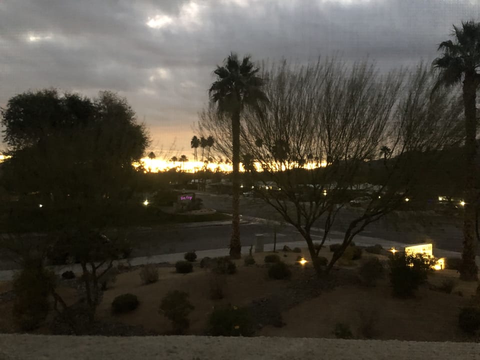 Sunrise captured from master bedroom 