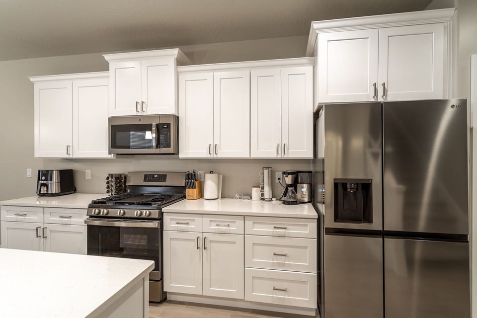 Coffee Bar with sweetener and creamer