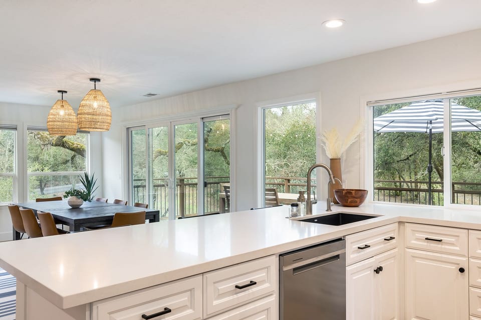 Kitchen open counter