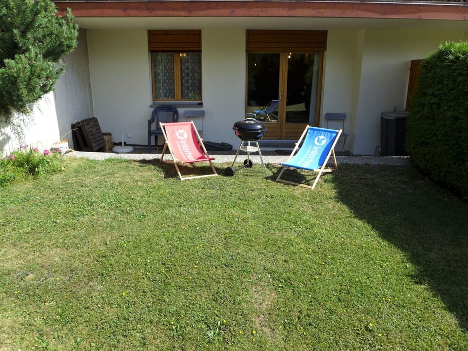 Plant, Furniture, Chair, Shade, Window, Building, Outdoor Furniture, Land Lot, House, Grass