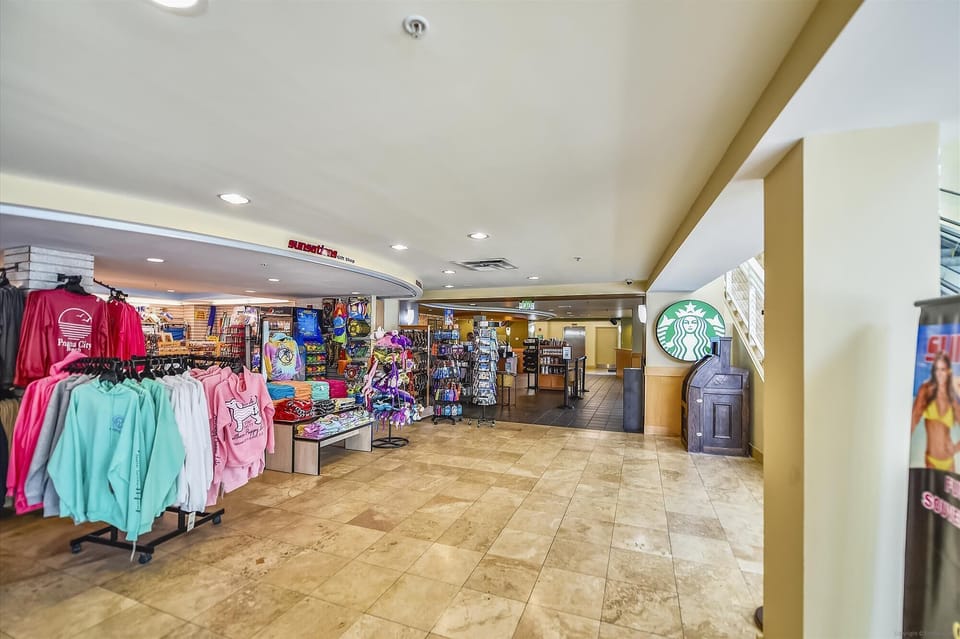 Grab some Starbucks located in the Lobby!