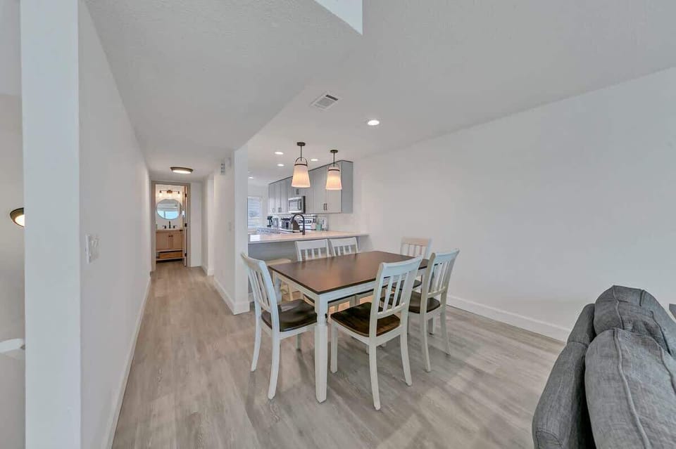 Dining Space For 6 Is Centered In The Main Living Area