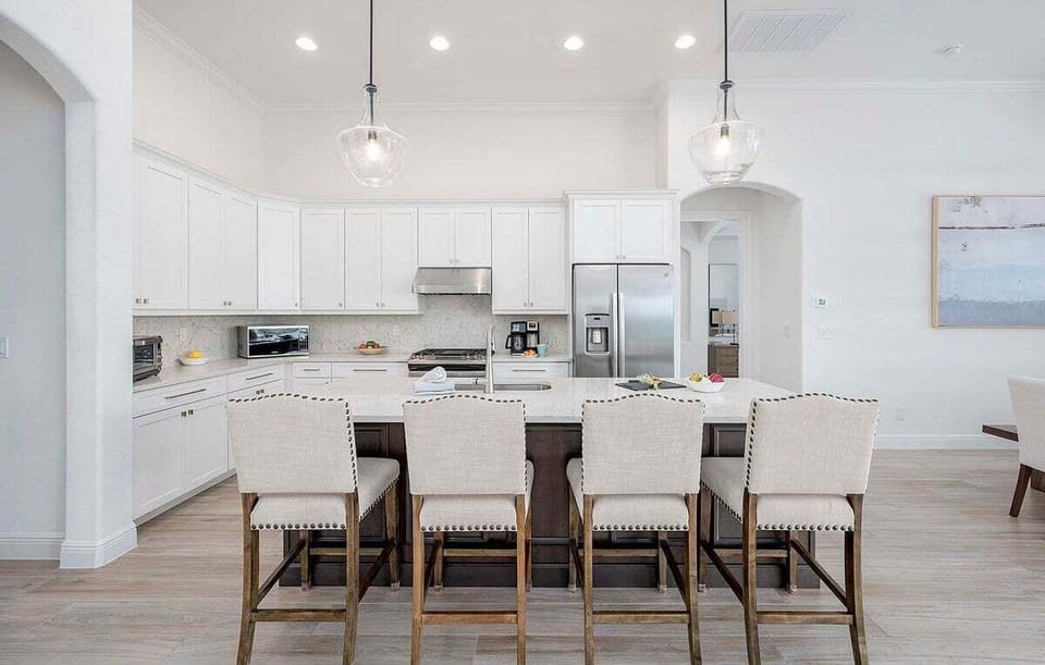 Kitchen with Additional  High Top Seating