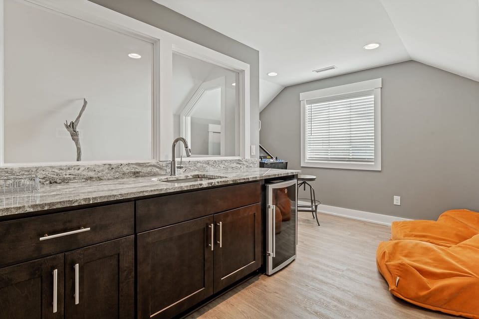 Wet Bar in Game Room/Media Room on Fourth Level