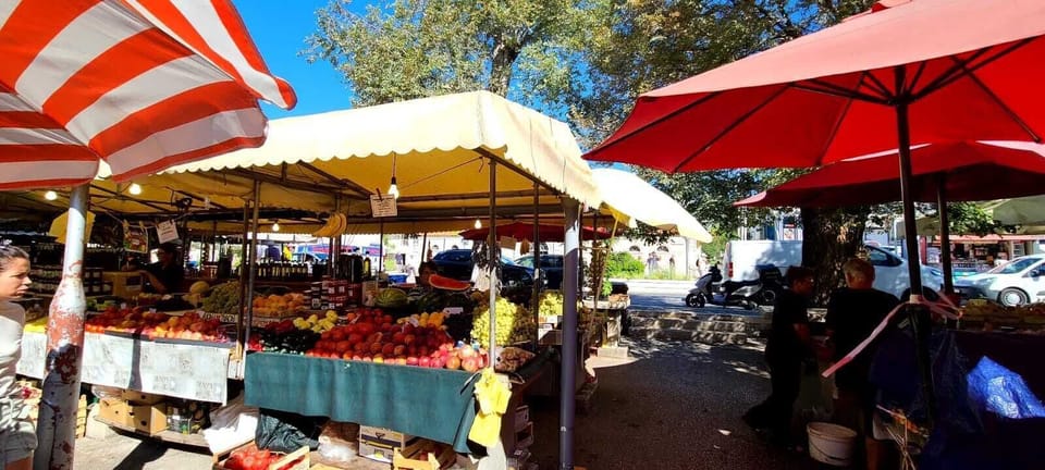 Trogir green market