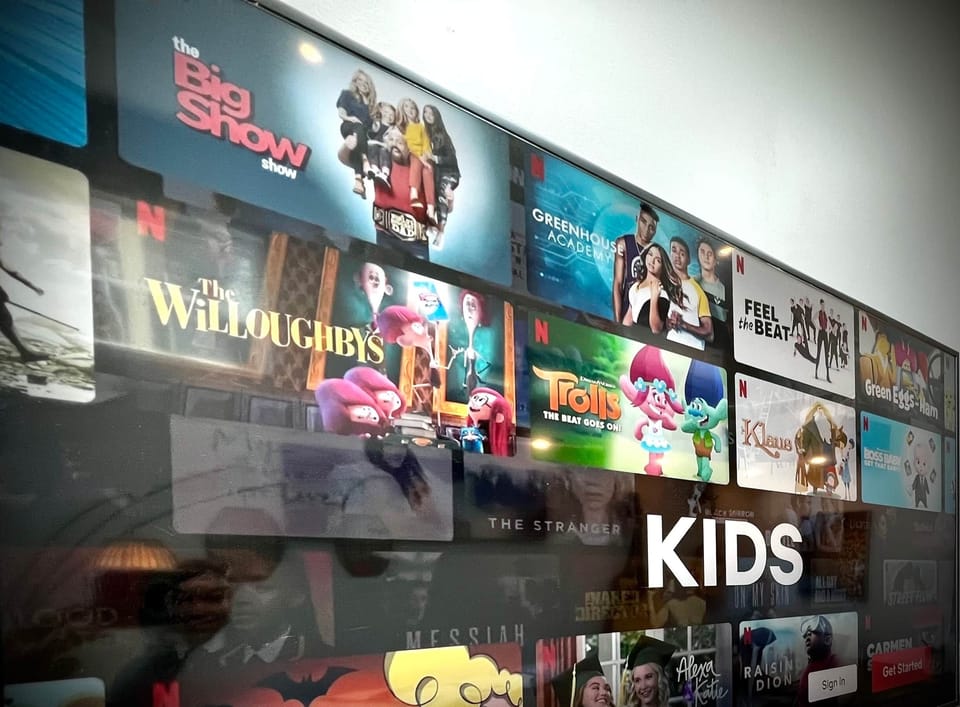 3 Smart TV's Throughout