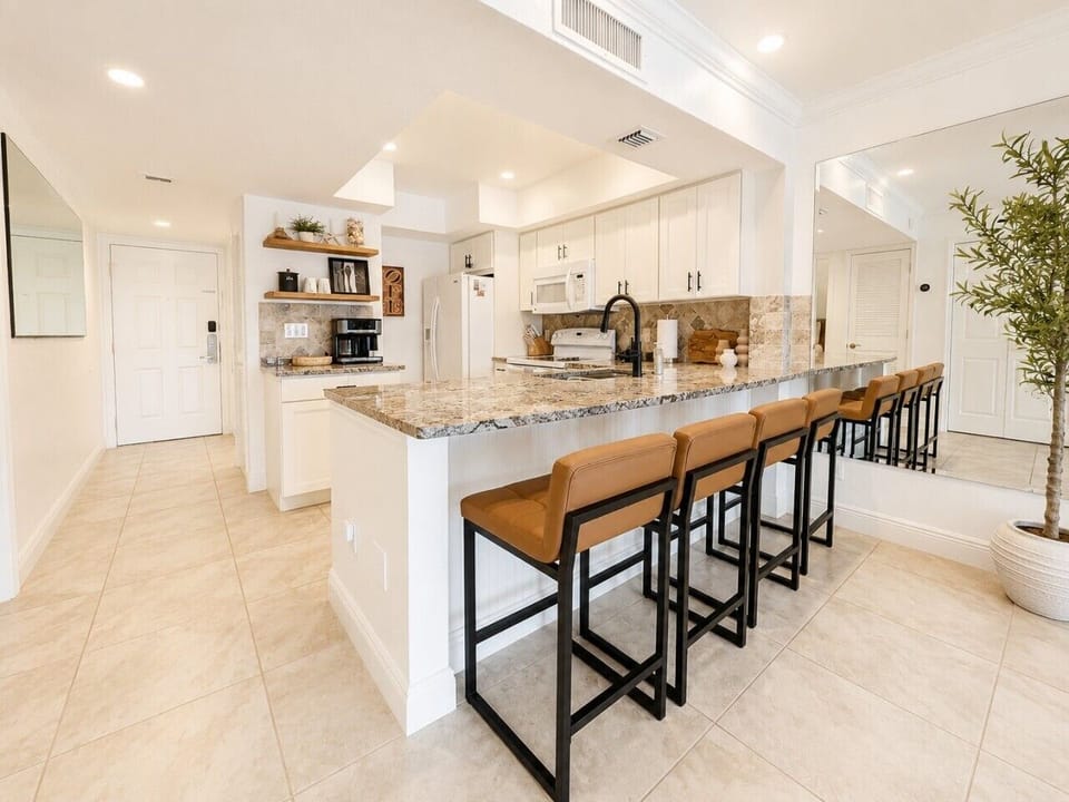 Spacious kitchen with plenty of room to cook, gather & enjoy.