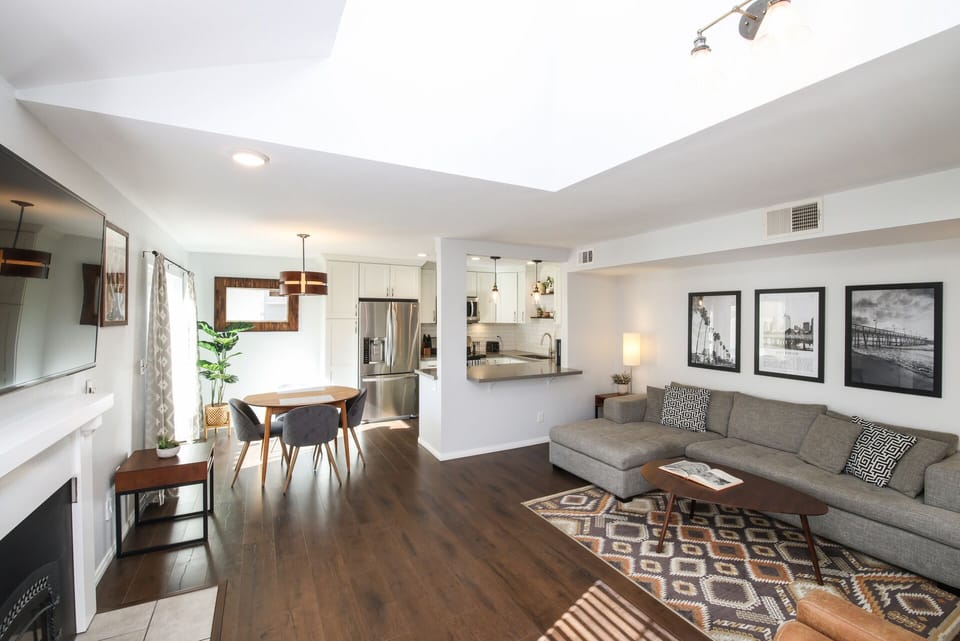 Open concept living space, perfect for spending time with family and friends