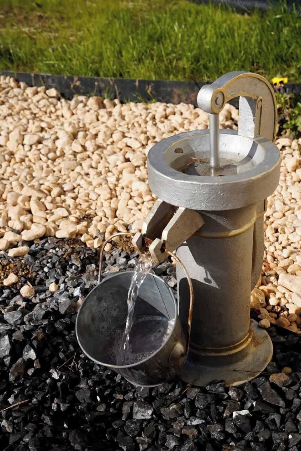 Delight in the soothing sounds of the water fountain as you lounge on the front porch.