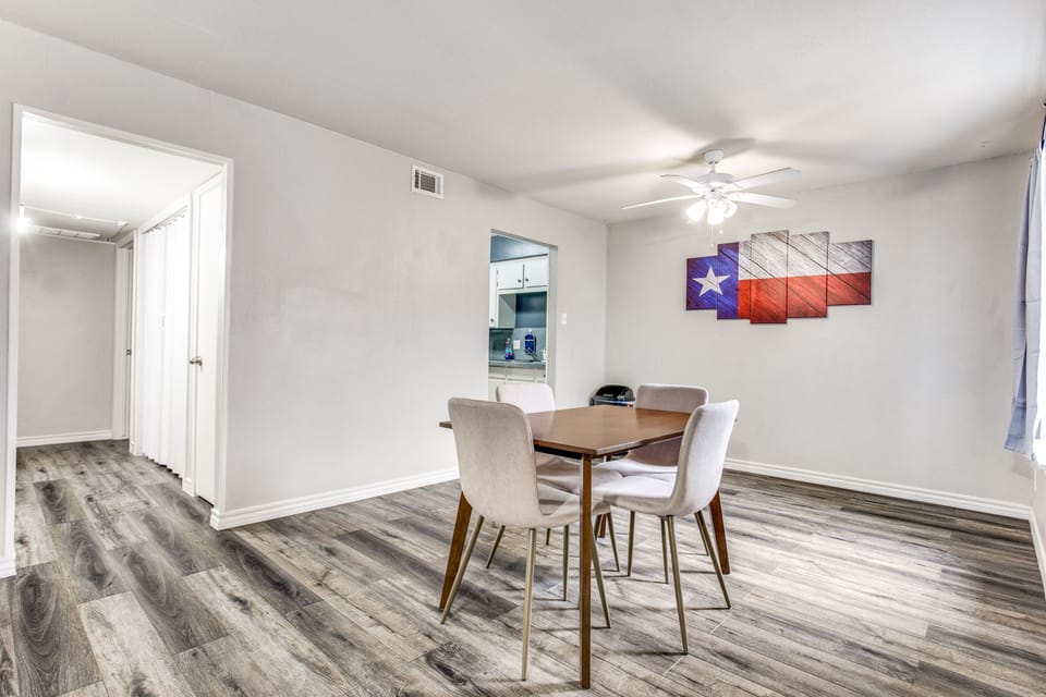 Enjoy a Delicious Meal in the Contemporary Dining Room