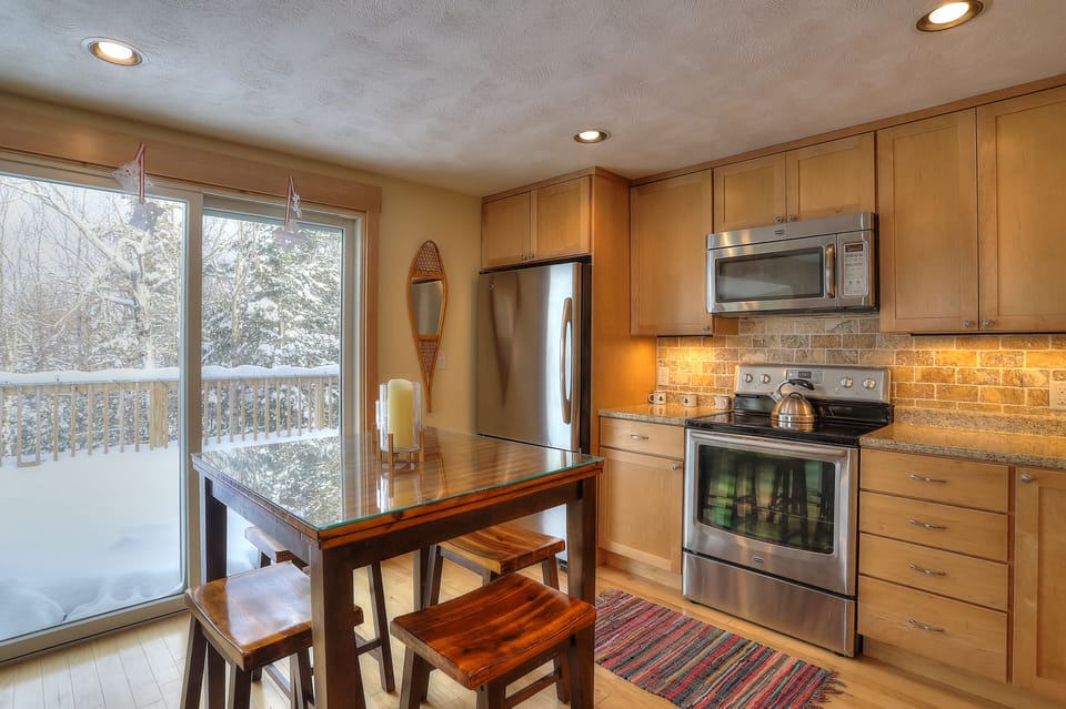 Fully equipped kitchen