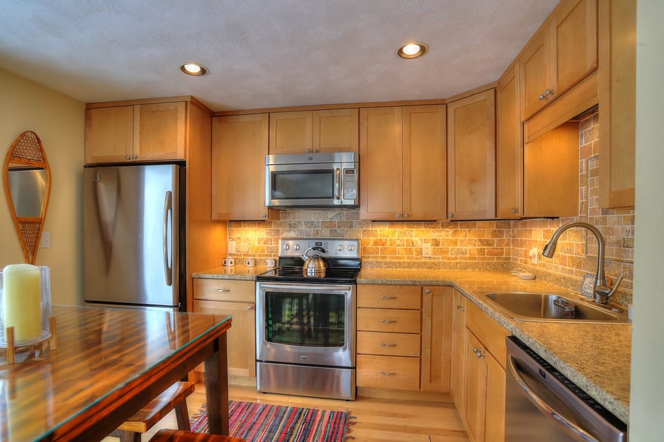 Fully equipped kitchen