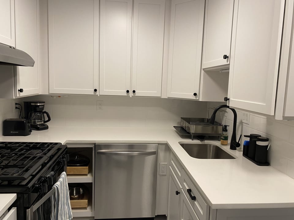 All new kitchen