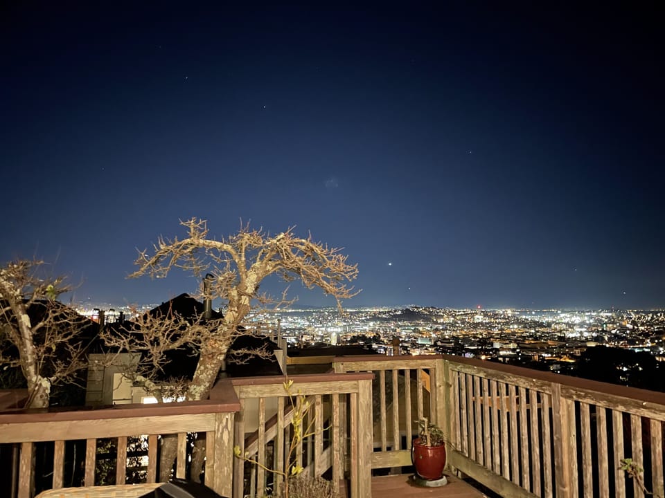 Scenic night view