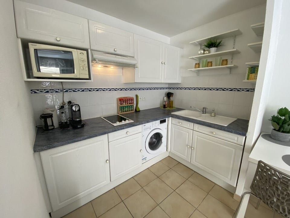 open plan kitchen