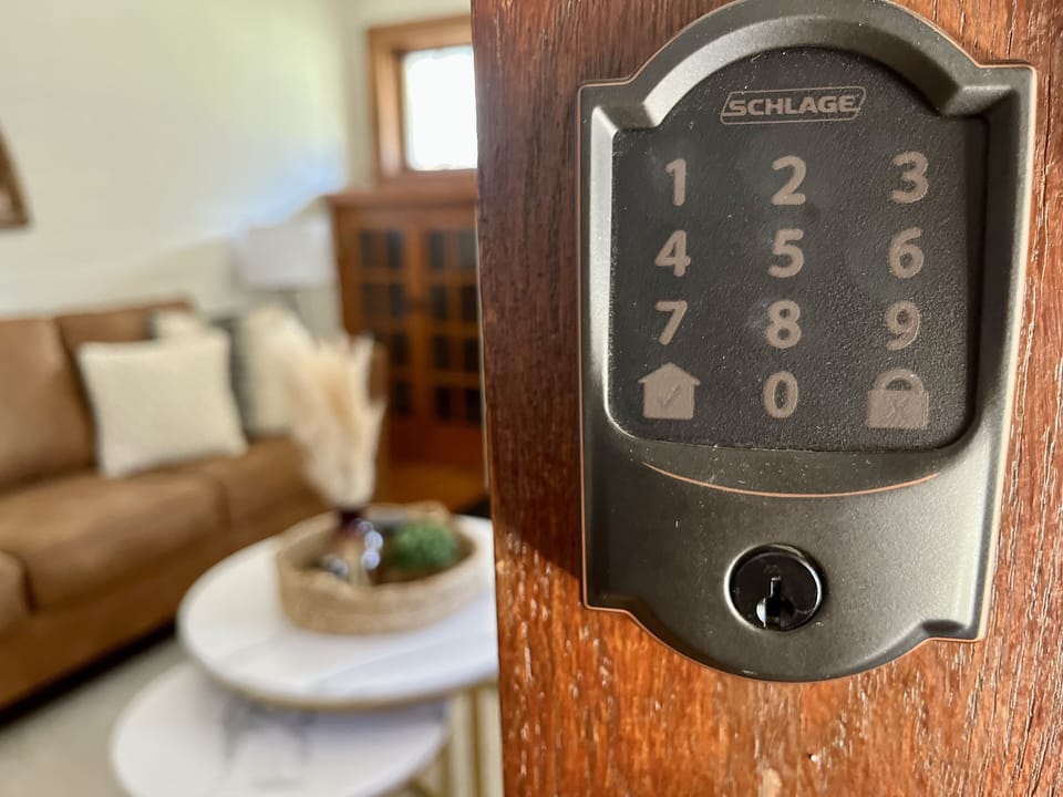 Keypad entry for guests