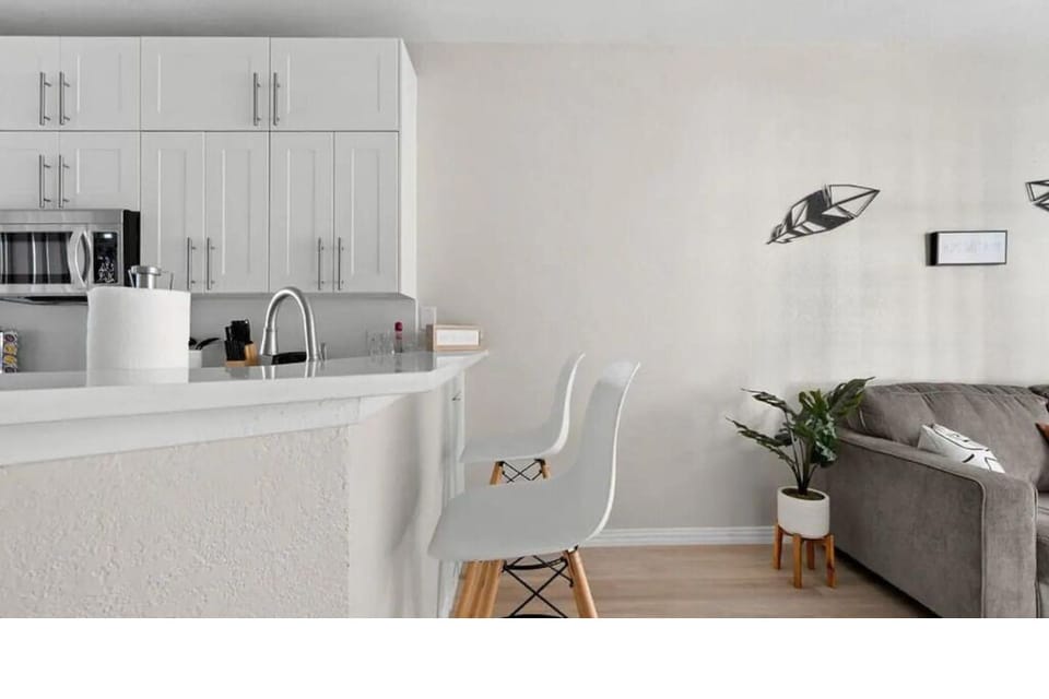 Chairs and countertop