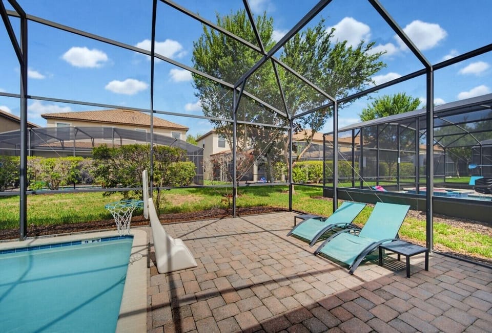 Private pool and screened lanai