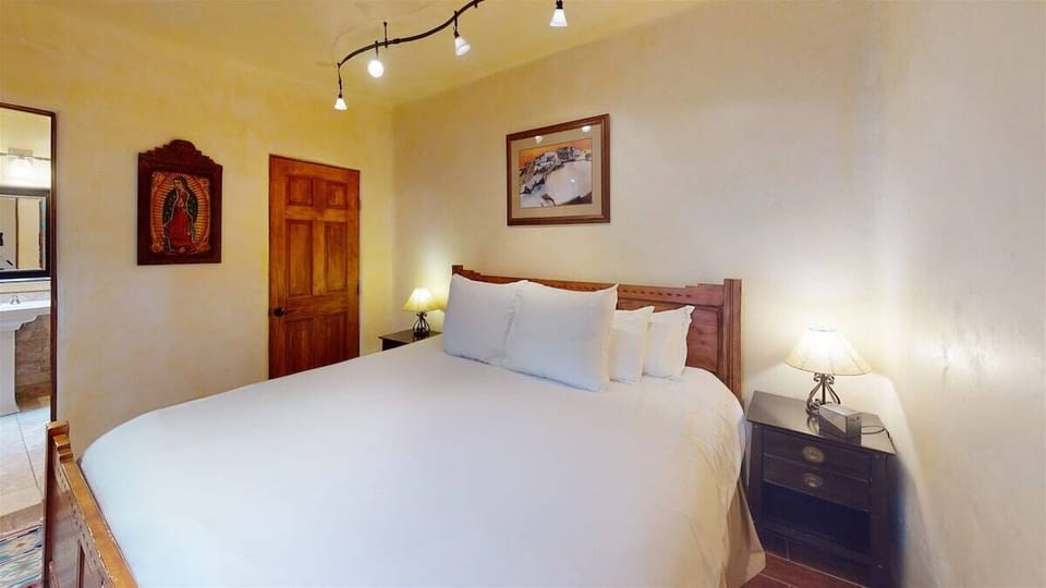Master bedroom with king bed