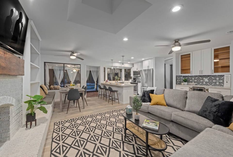 Large open concept