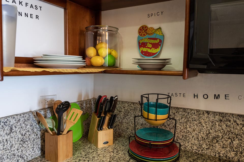 All cooking and eating utensils