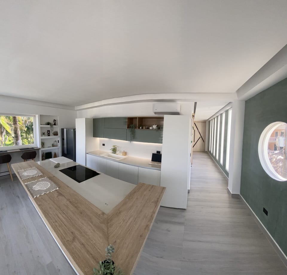 Luxury apartment in front of the beach House in Las Terrenas