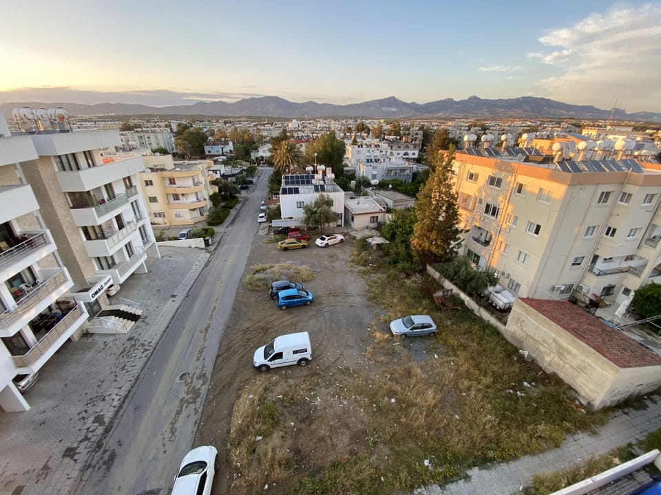 This photo is taken from roof of the our apartment.