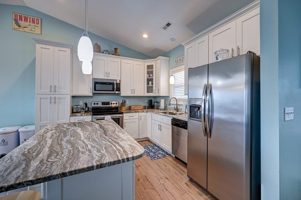 Kitchen with Granite Counters