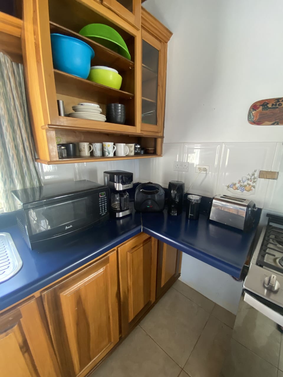 Fully equipped kitchen