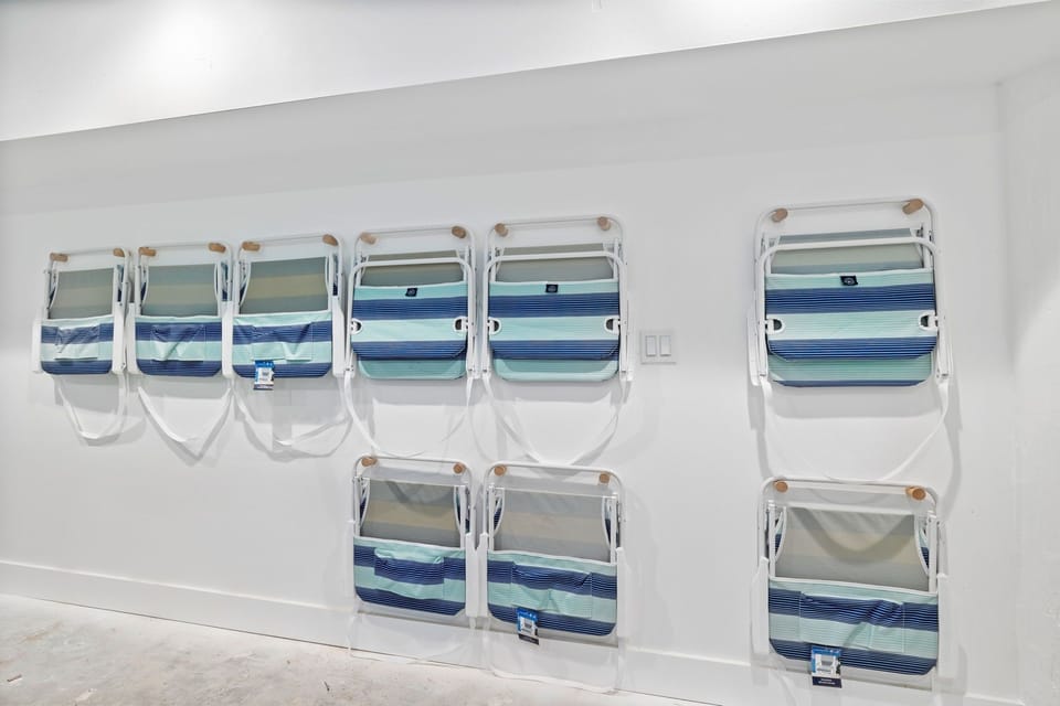 Complimentary beach chairs for use available to guest