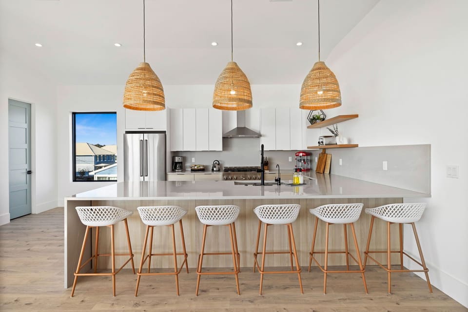 Chef-style kitchen