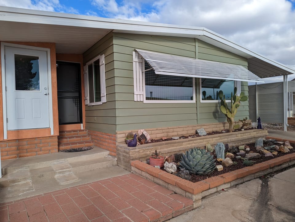 Front of the house