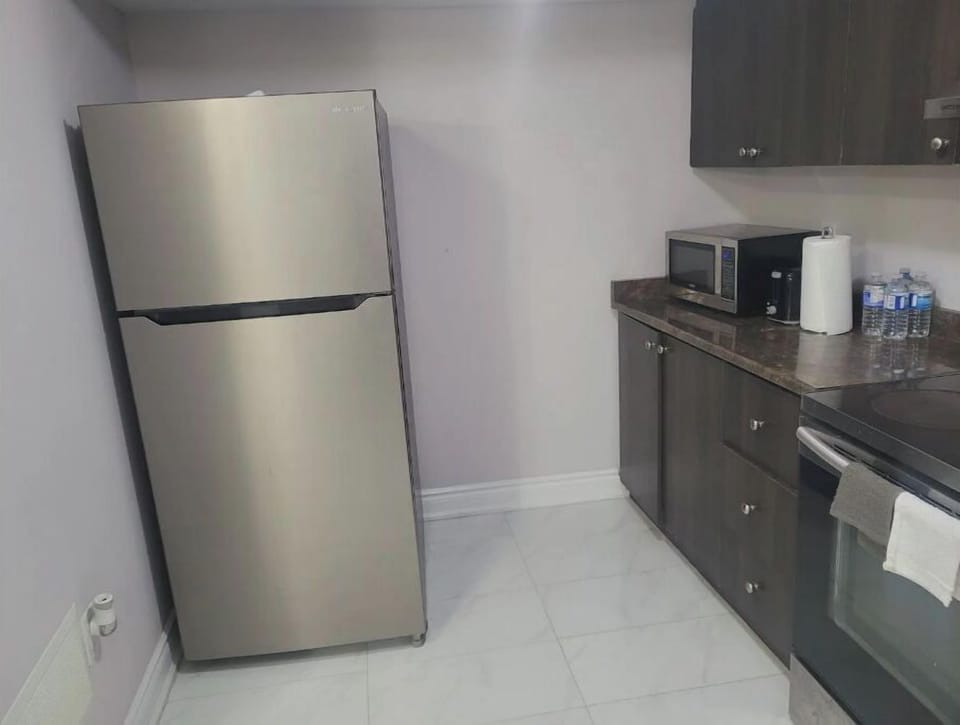 Refrigerator  in the kitchen 