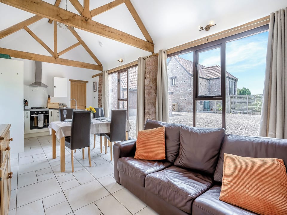 Open plan living space | Court Park Barn, Chepstow