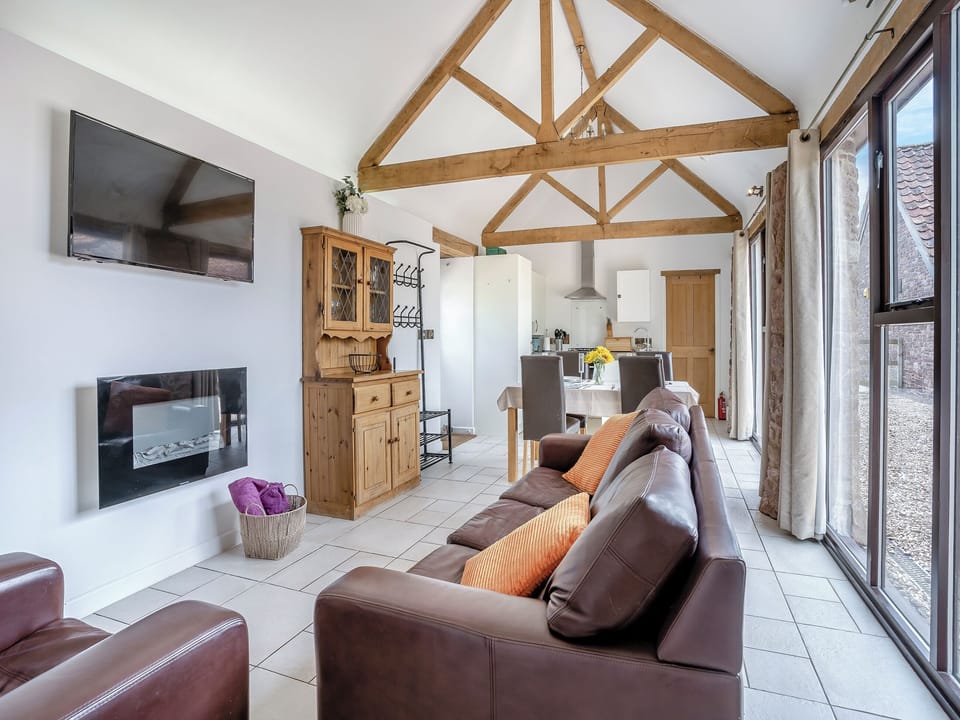 Open plan living space | Court Park Barn, Chepstow