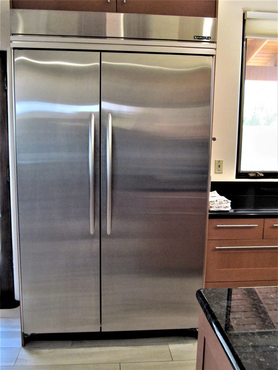 Stainless Steel Side by Side Refrigerator