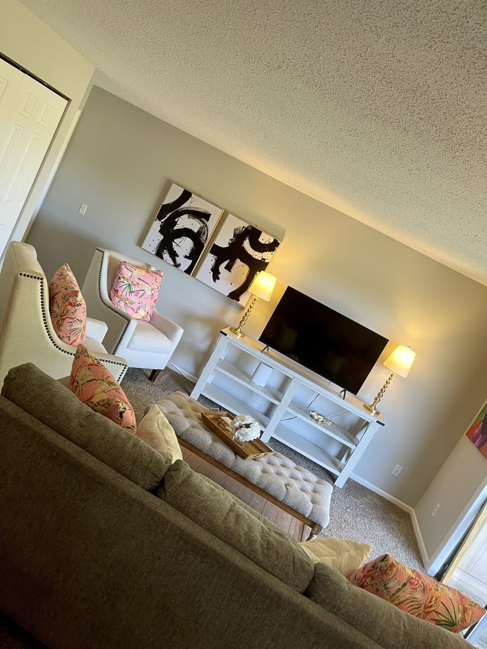 Living Room view from the eating area.