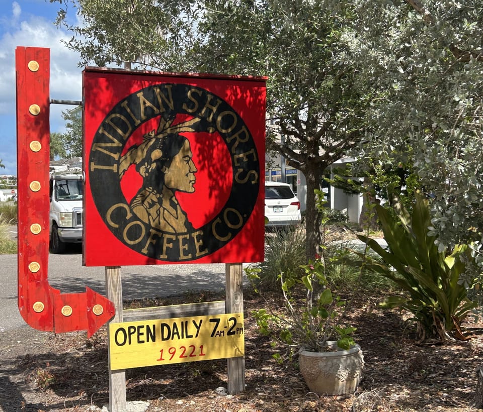 This local coffee joint is a great stop during your morning beach stroll
