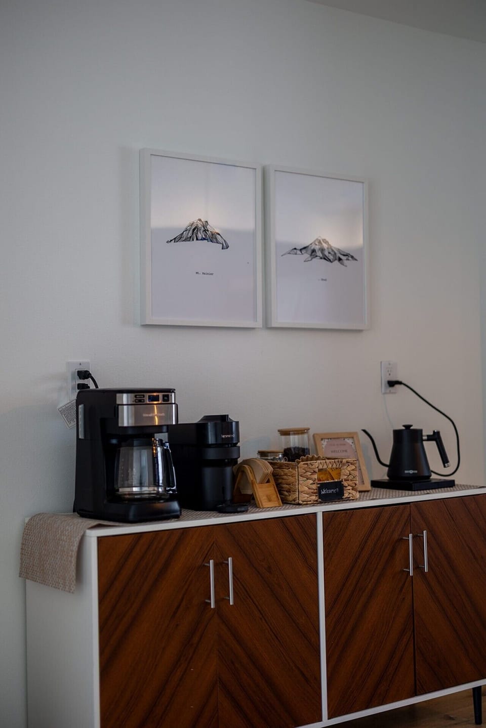 2nd Floor | Coffee Bar w/Nespresso, Coffee Maker, Pour Over