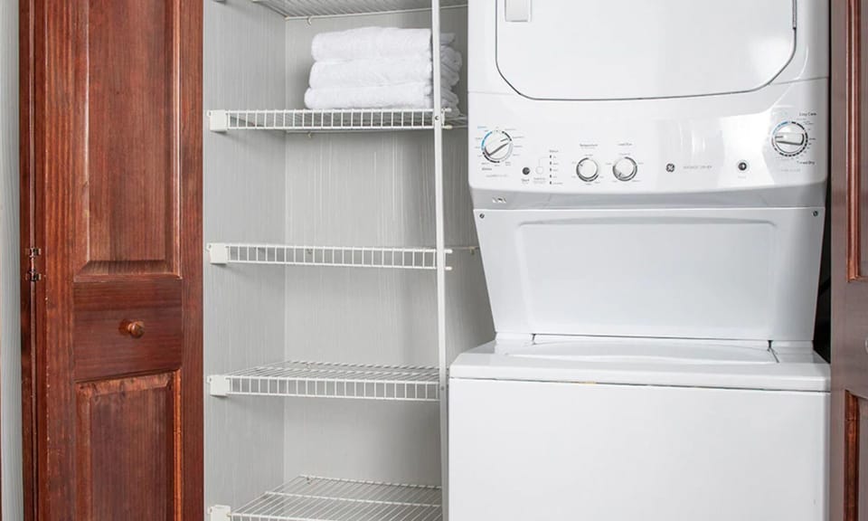 Washer and dryer in condo
