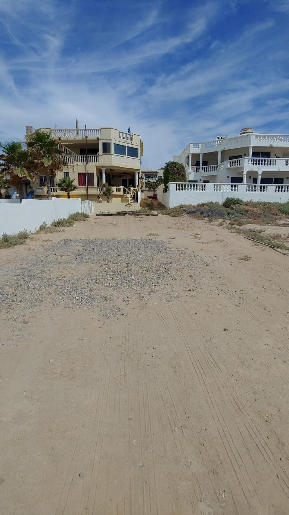 BACK OF PANCHO VILLA AND PARKING AREA, ONLY BRING ONE CAR.