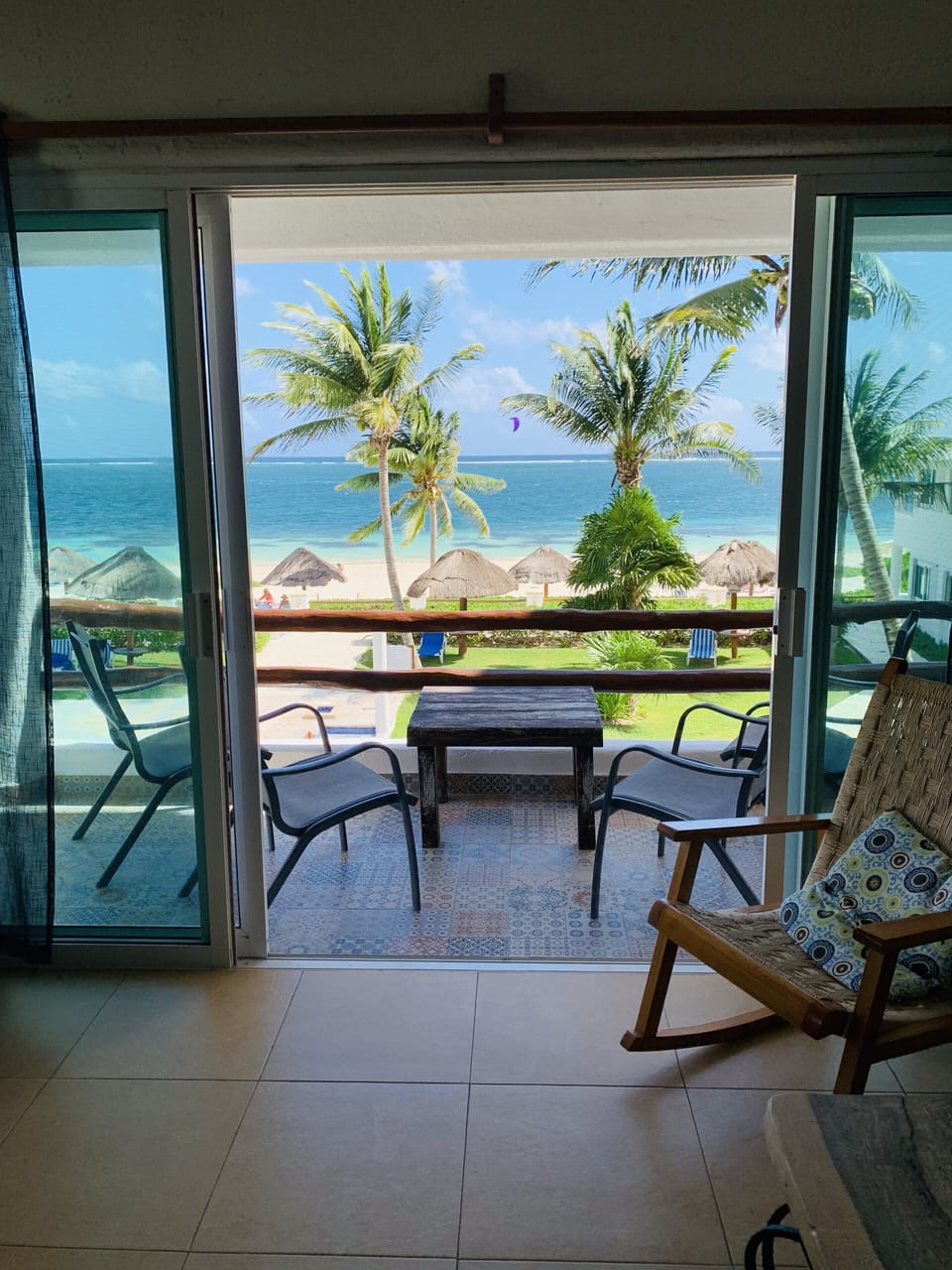 Living room view