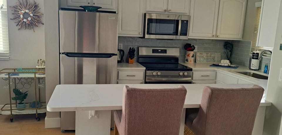 View of upgraded kitchen